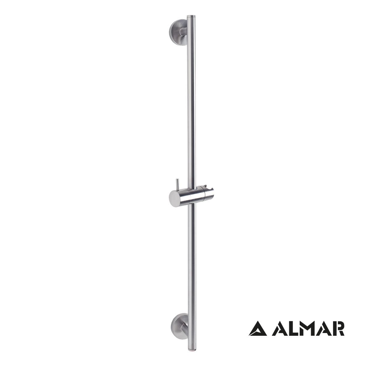 Βέργα Ντους με Βάση Τηλεφώνου Almar Sintesi E087001-110 Inox 70cm (πώληση σε συνδυασμό με μπαταρία λουτρού / ντους ίδιας απόχρωσης)