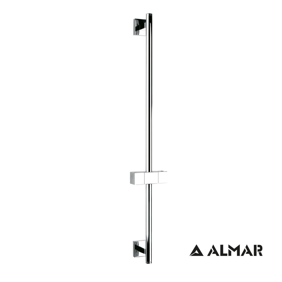Βέργα Ντους με Βάση Τηλεφώνου Almar Flute E087008-100 Χρώμιο 70cm