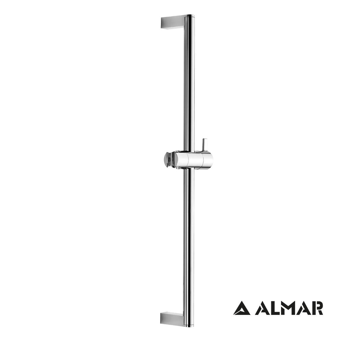 Βέργα Ντους με Βάση Τηλεφώνου Almar Easy E087024-100 Χρώμιο 65cm