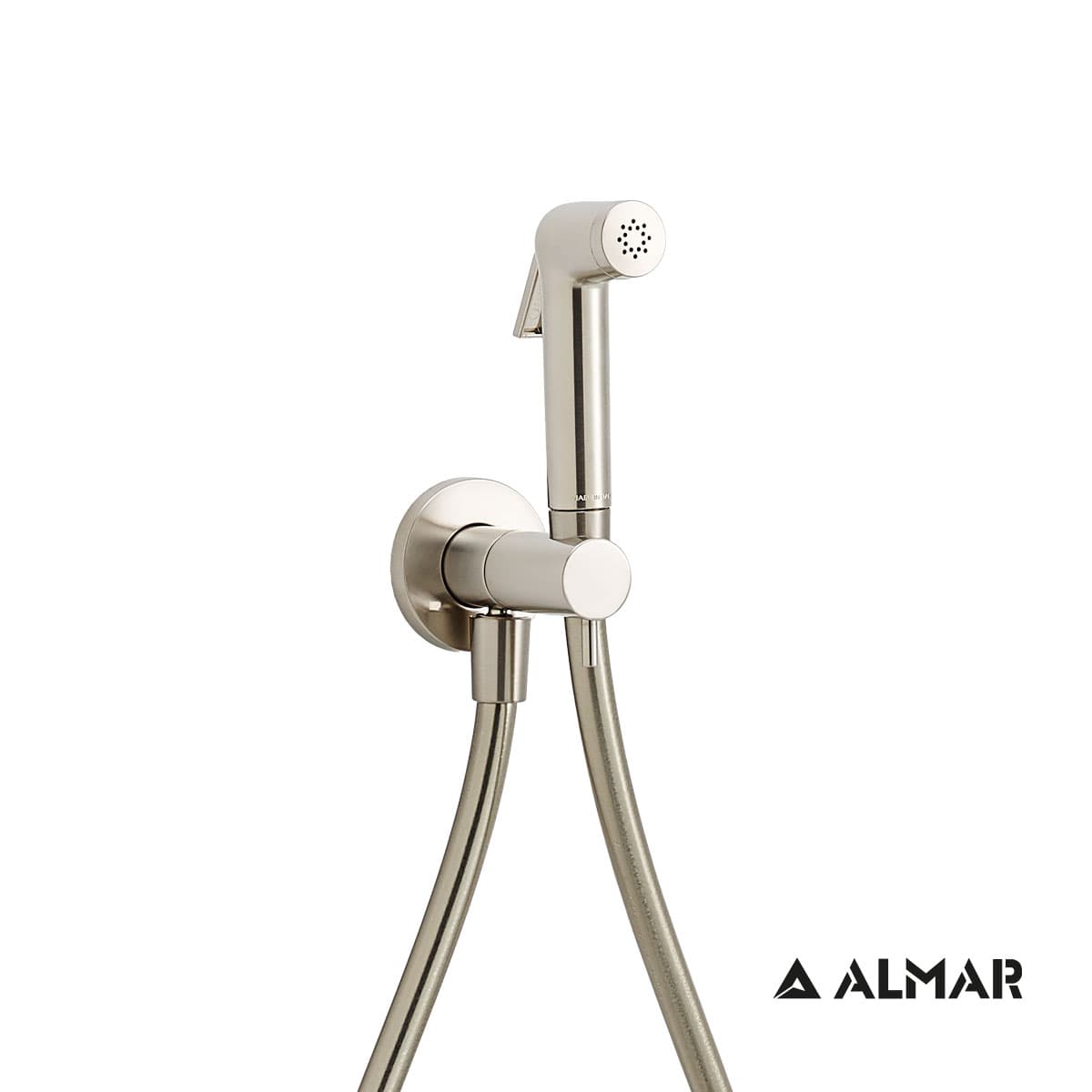 Ντουζάκι shut-off Almar Flush 1 E136004-110 Inox Brushed (μόνο κρύο)