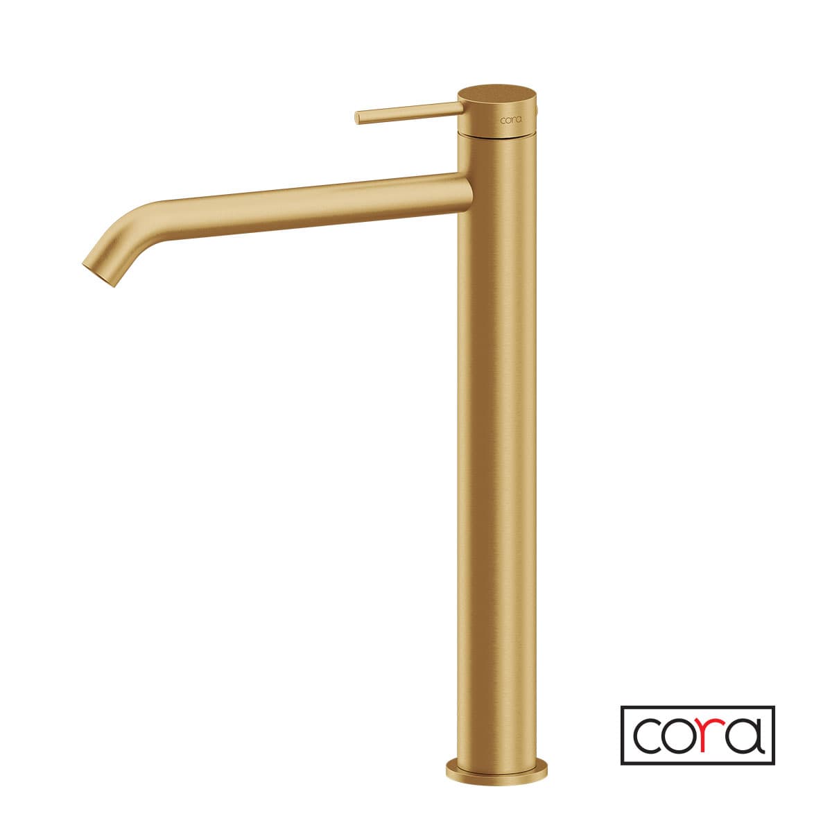 Μπαταρία Νιπτήρος Ψηλή Cora 6113-211 PVD Gold Brushed