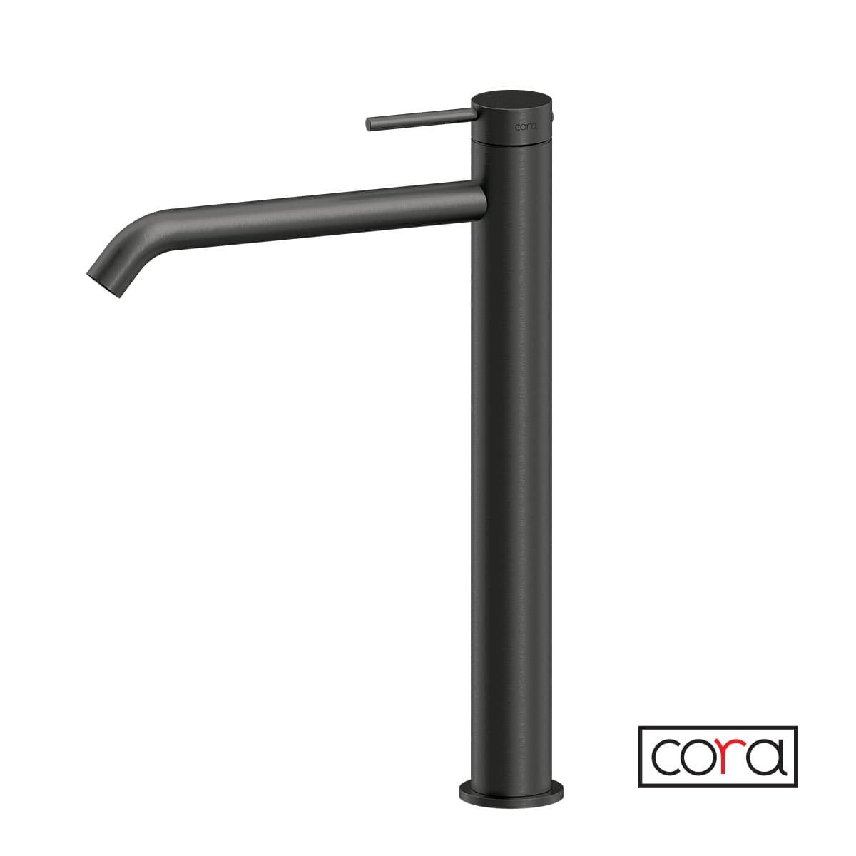Μπαταρία Νιπτήρος Ψηλή Cora 6113-411 PVD Black Brushed