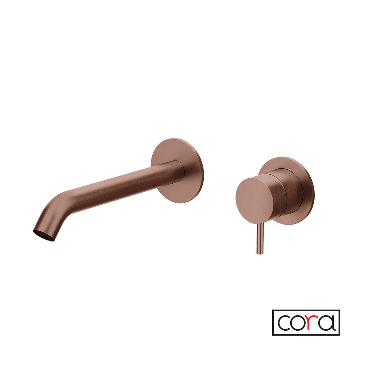 Μπαταρία Νιπτήρος Εντοιχισμού Cora 6118-811 PVD Rose Gold Brushed