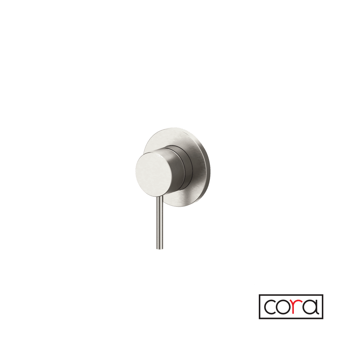 Μίκτης Εντοιχισμού 1 εξόδου Cora 6150-111 Inox Brushed