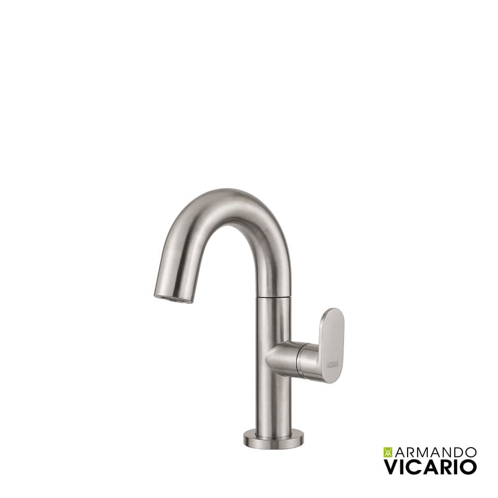 Μπαταρία Νιπτήρος Armando Vicario Slim 500010-110 Inox