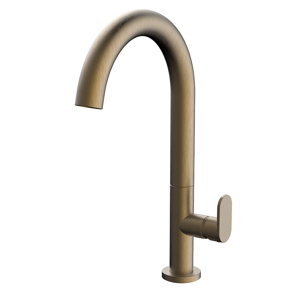 Μπαταρία Νιπτήρος Ψηλή Armando Vicario Slim 500041-221 Antique Brass