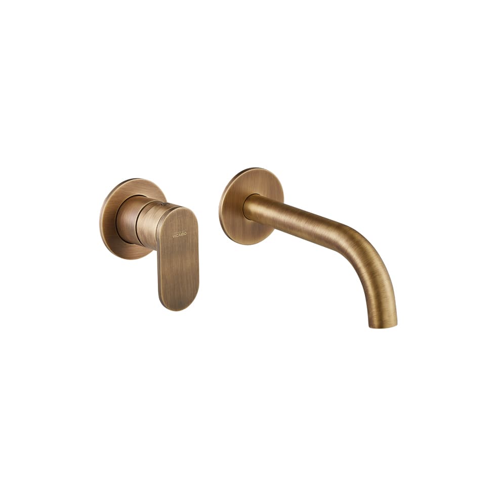 Μπαταρία Νιπτήρος Εντοιχισμού Armando Vicario Slim 500045-221 Antique Brass