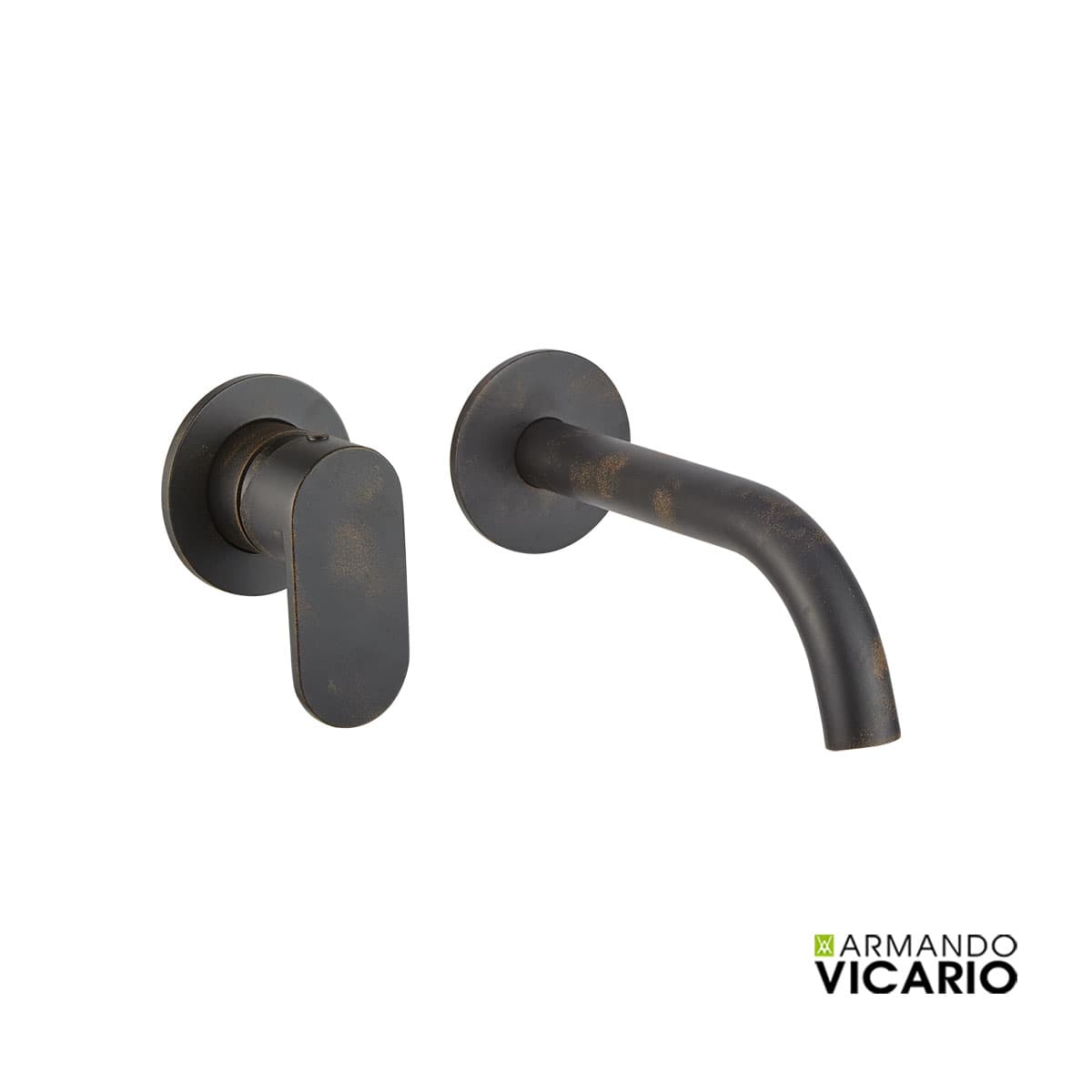 Μπαταρία Νιπτήρος Εντοιχισμού Armando Vicario Slim 500045-424 Rusty Black
