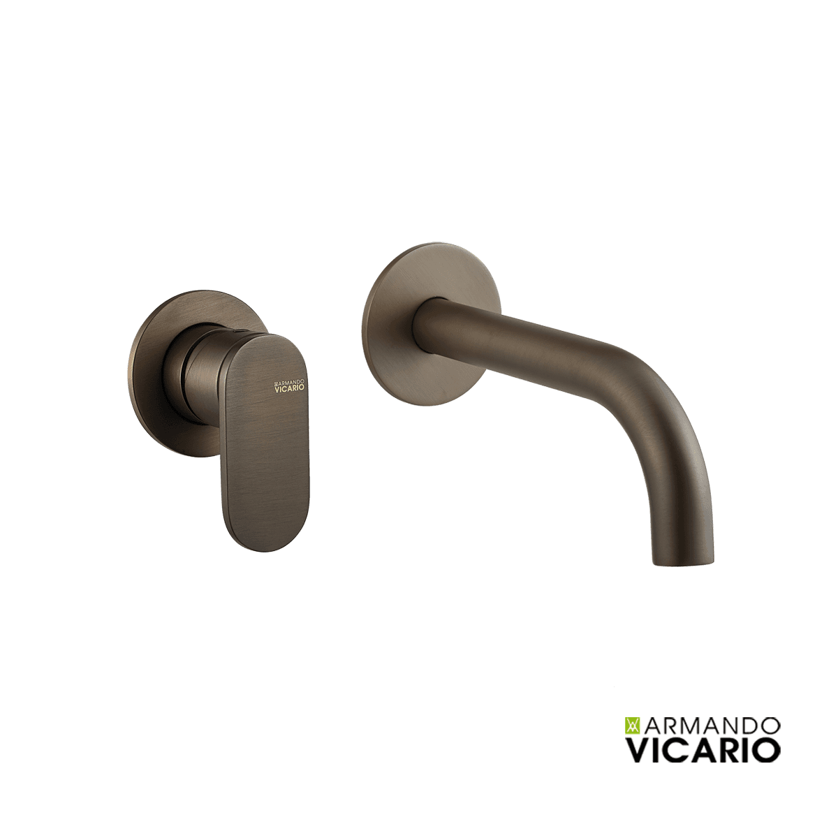 Μπαταρία Νιπτήρος Εντοιχισμού Armando Vicario Slim 500045-541 Tuscany Brass