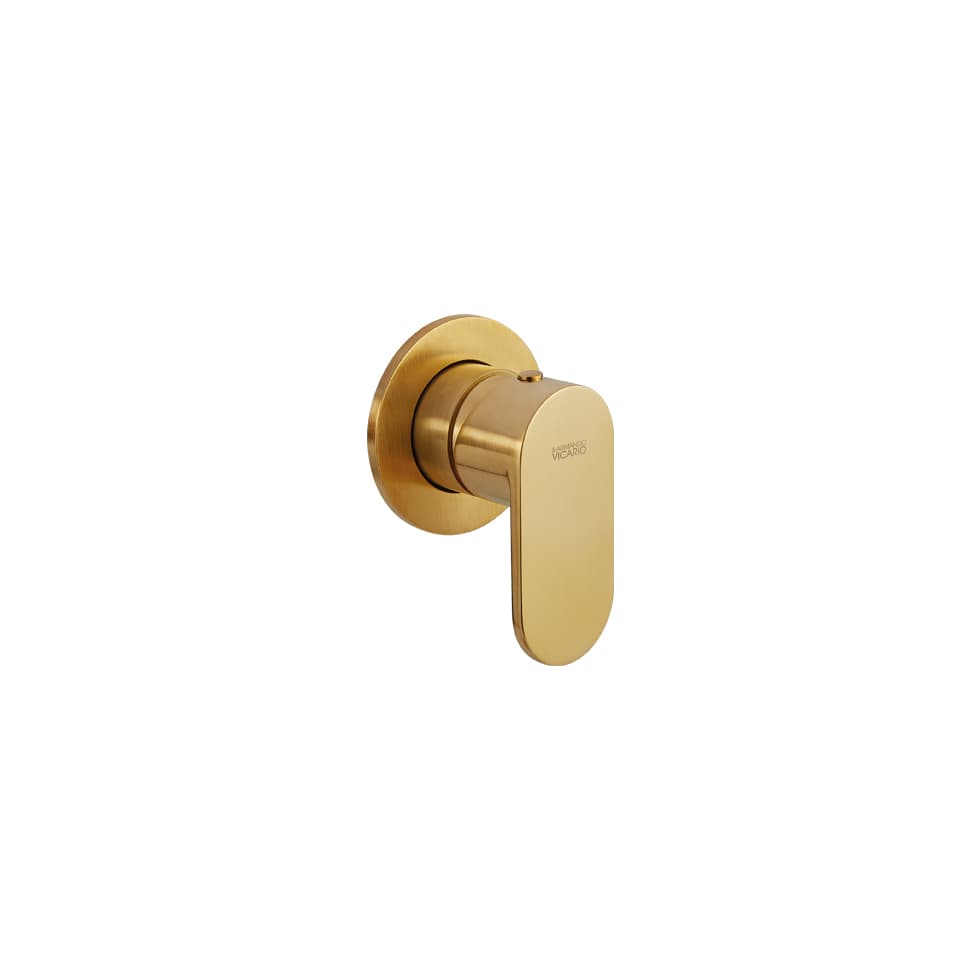 Μίκτης Εντοιχισμού 1 εξόδου Armando Vicario Slim 500050-201 Gold Brushed