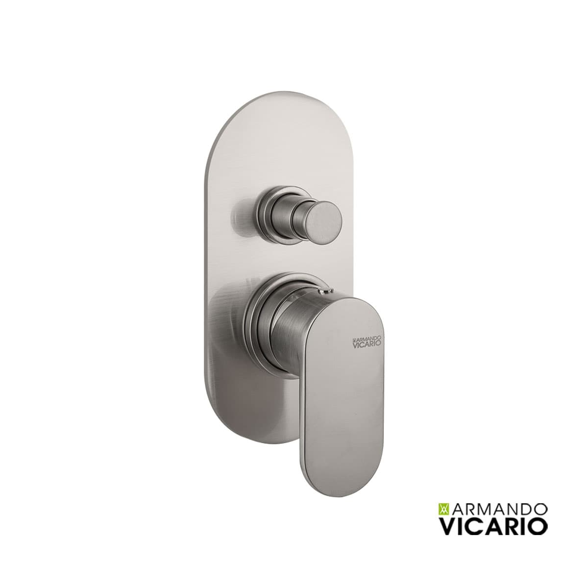 Μίκτης Εντοιχισμού 2 εξόδων Armando Vicario Slim 500050D-110 Inox