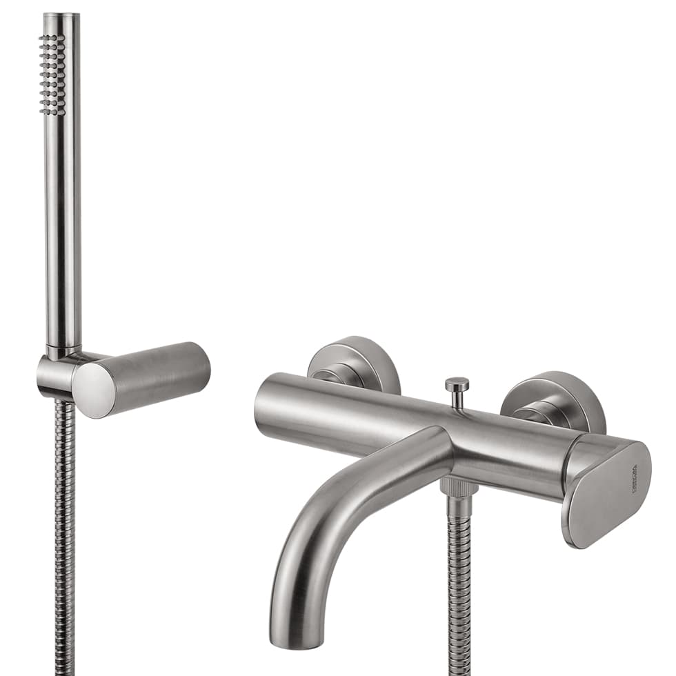 Μπαταρία Λουτρού Armando Vicario Slim 500100-110 Inox