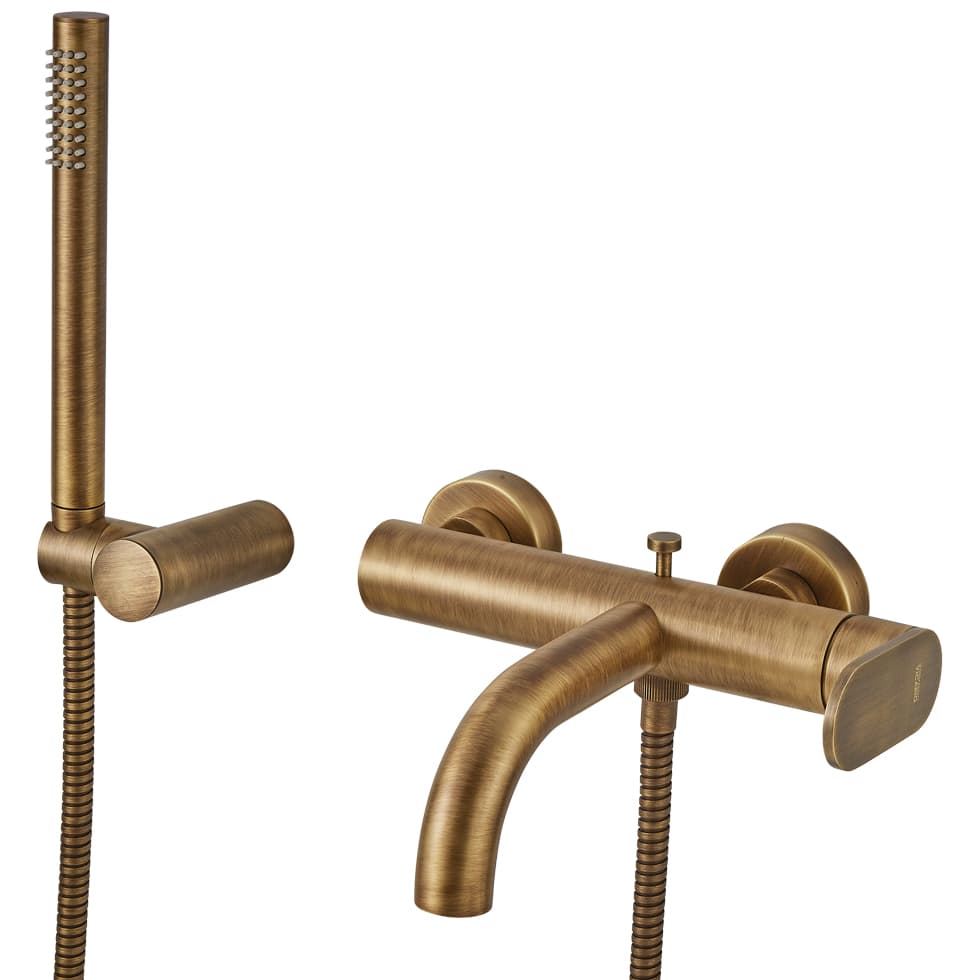 Μπαταρία Λουτρού Armando Vicario Slim 500100-221 Antique Brass