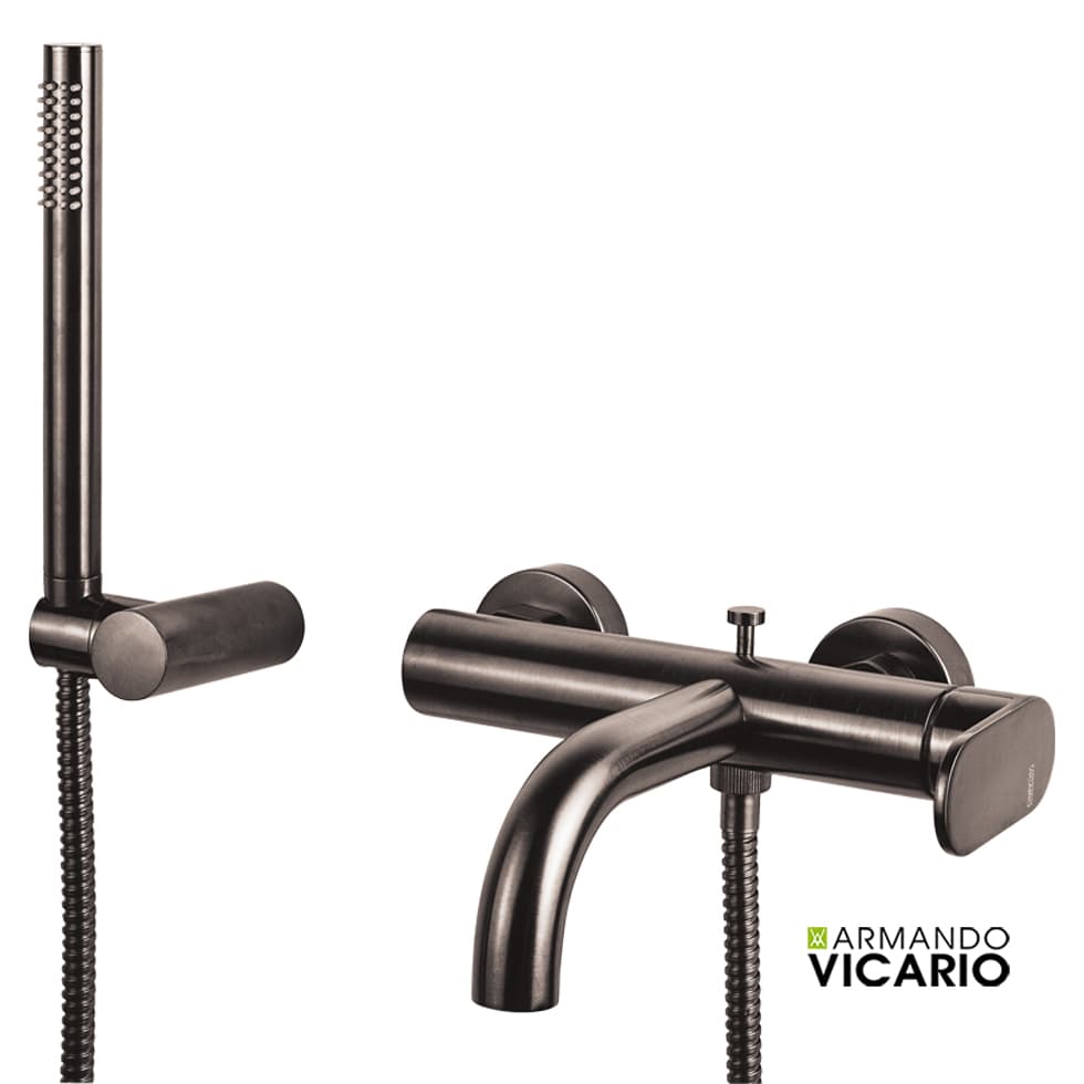 Μπαταρία Λουτρού Armando Vicario Slim 500100-410 Black Brushed