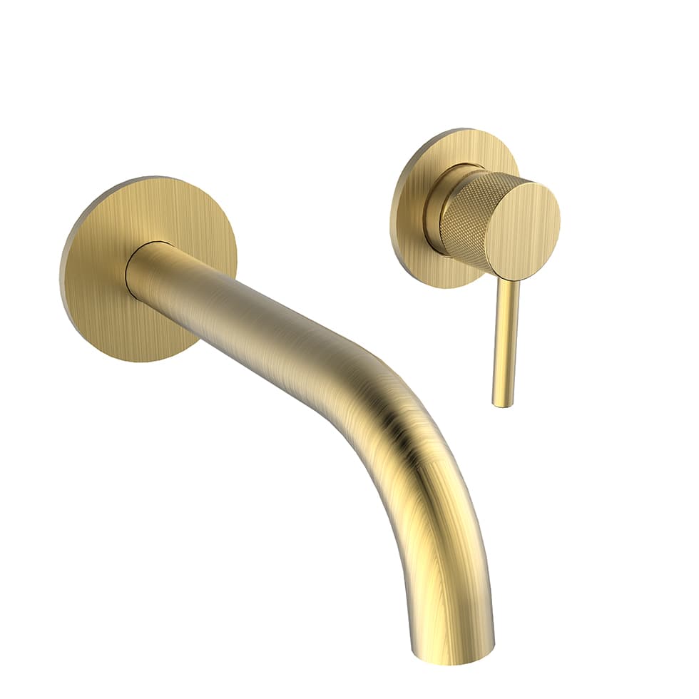 Μπαταρία Νιπτήρος Εντοιχισμού Armando Vicario Industrial 512045-201 Gold Brushed