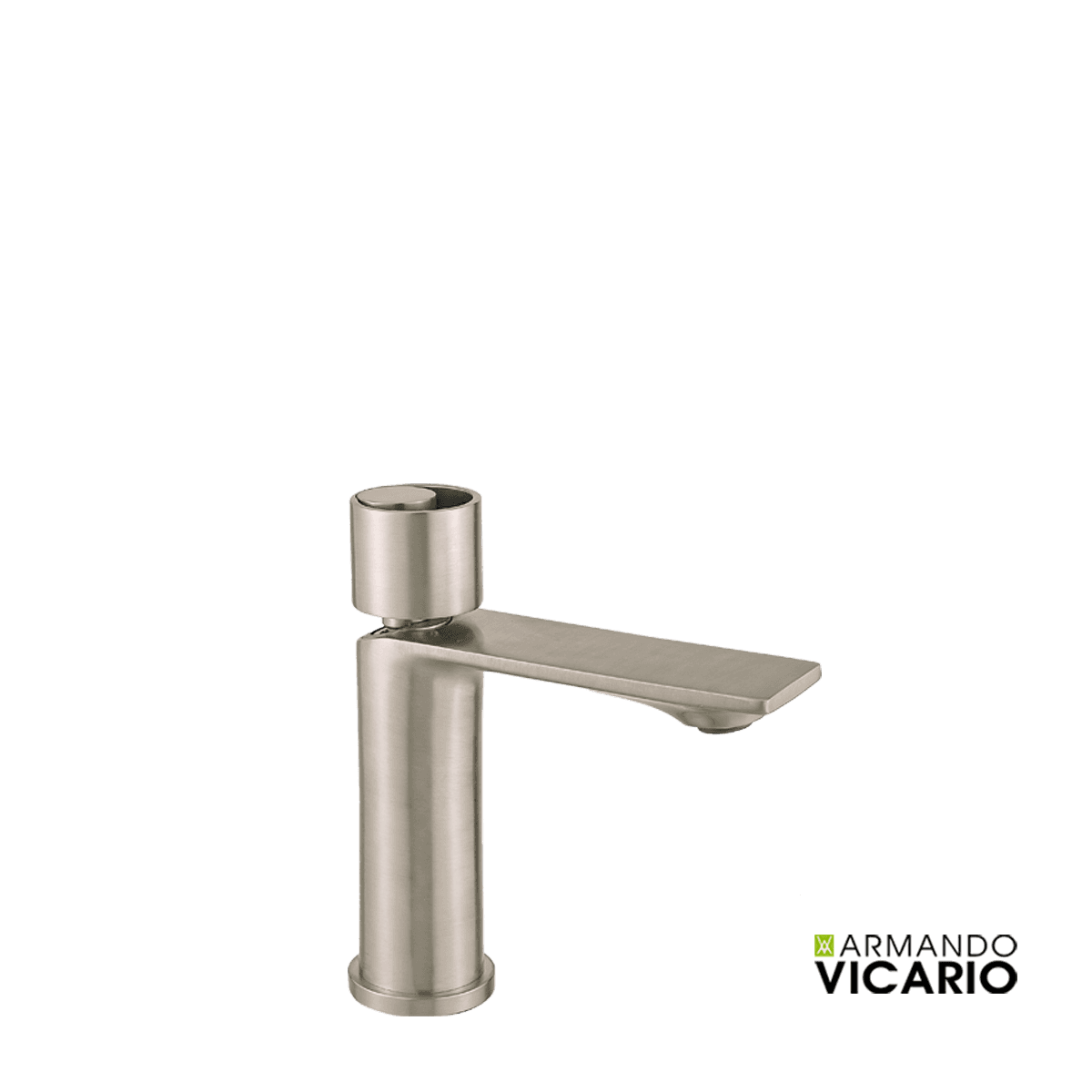 Μπαταρία Νιπτήρος Armando Vicario Halo 515010-110 Inox Σατινέ