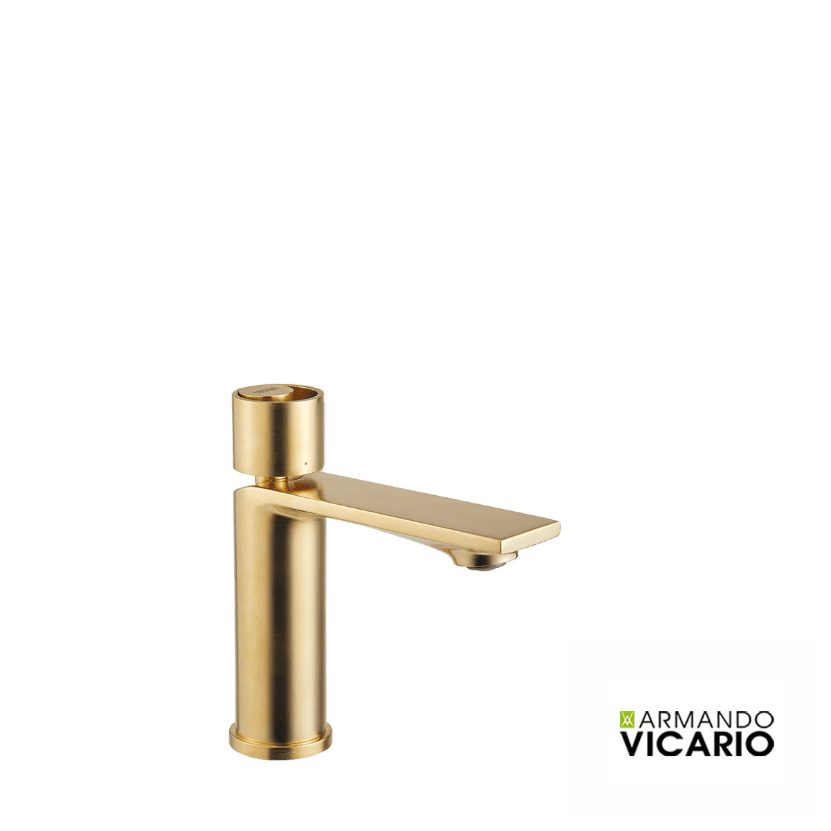 Μπαταρία Νιπτήρος Armando Vicario Halo 515010-201 Gold Brushed