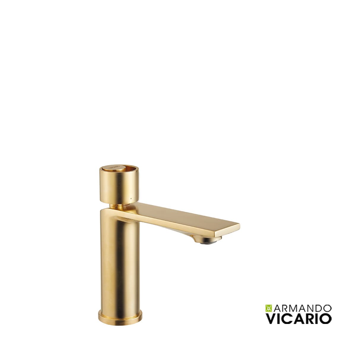 Μπαταρία Νιπτήρος Armando Vicario Halo 515010-201 Gold Brushed
