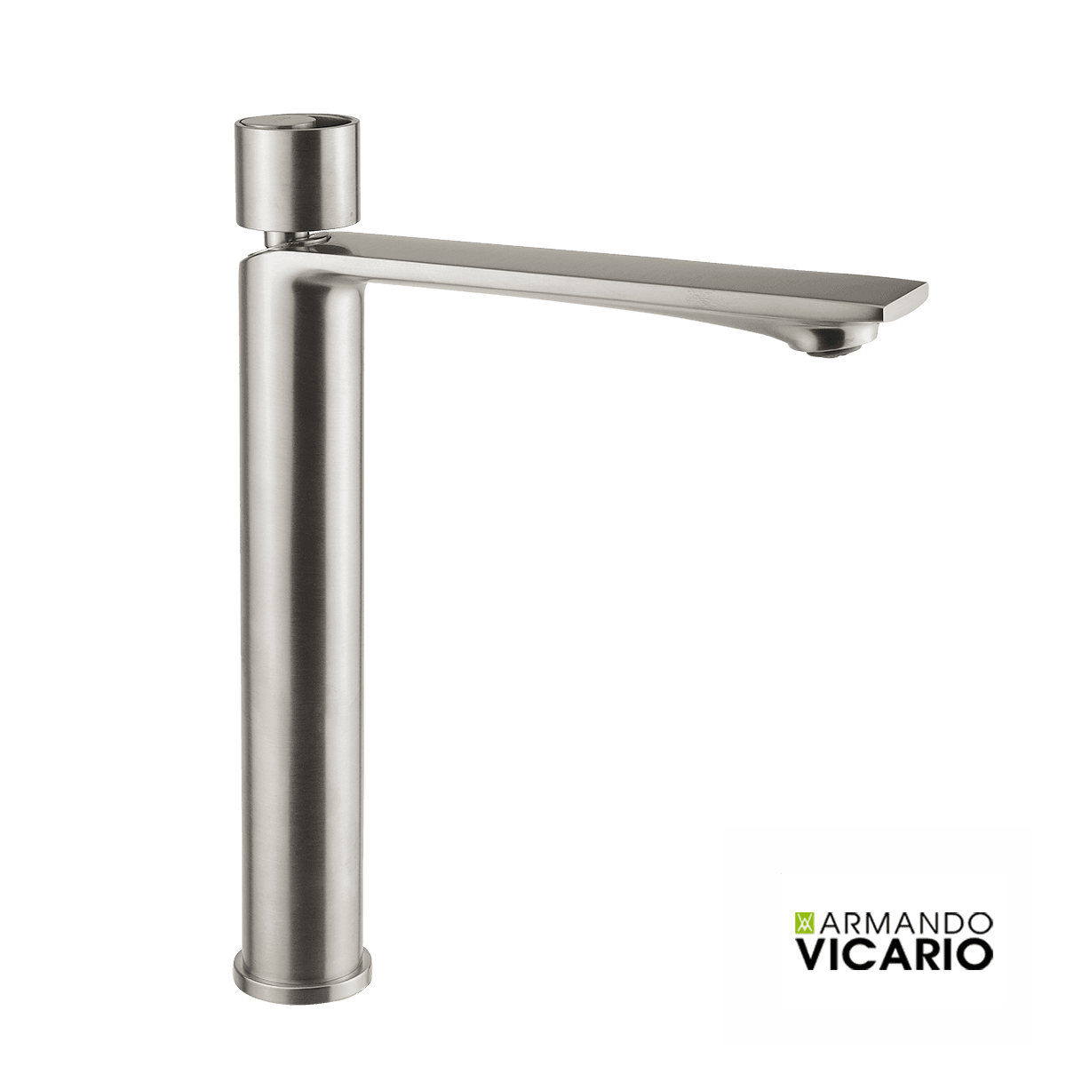 Μπαταρία Νιπτήρος Ψηλή Armando Vicario Halo 515041-110 Inox Σατινέ
