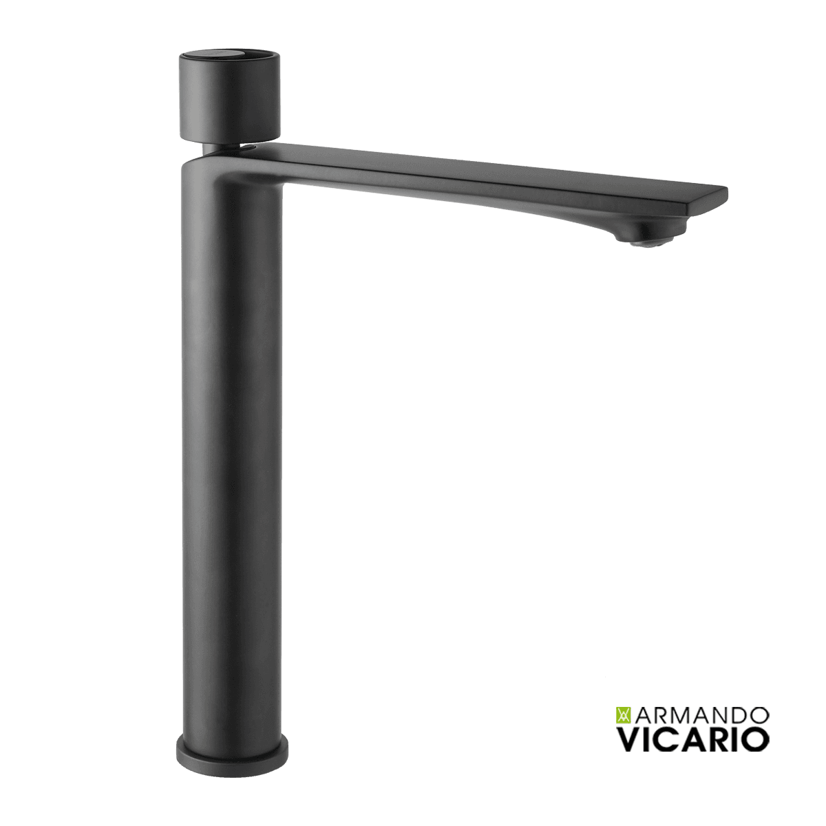 Μπαταρία Νιπτήρος Ψηλή Armando Vicario Halo 515041-400 Ματ Μαύρο