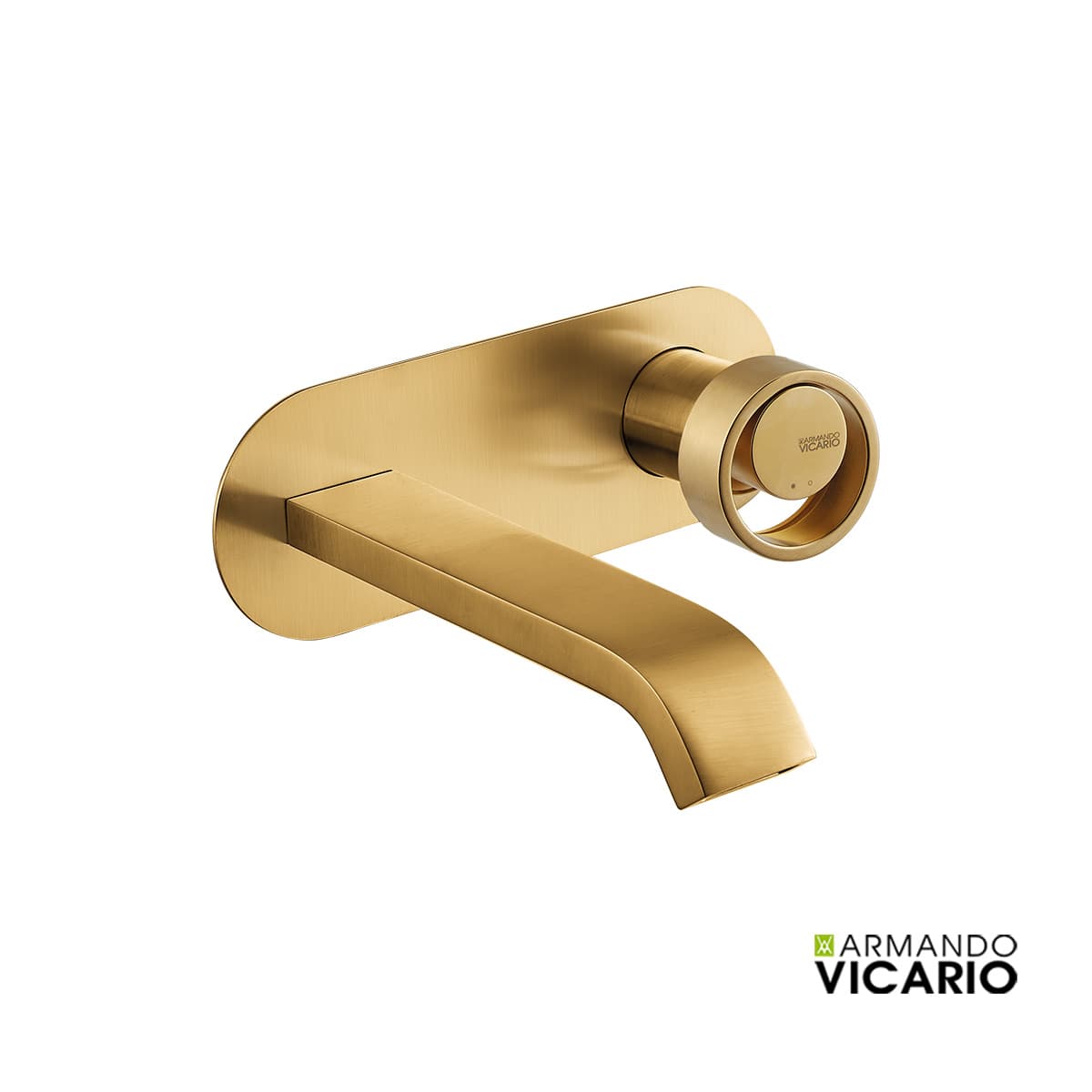 Μπαταρία Νιπτήρος Εντοιχισμού Armando Vicario Halo 515045-201 Gold Brushed