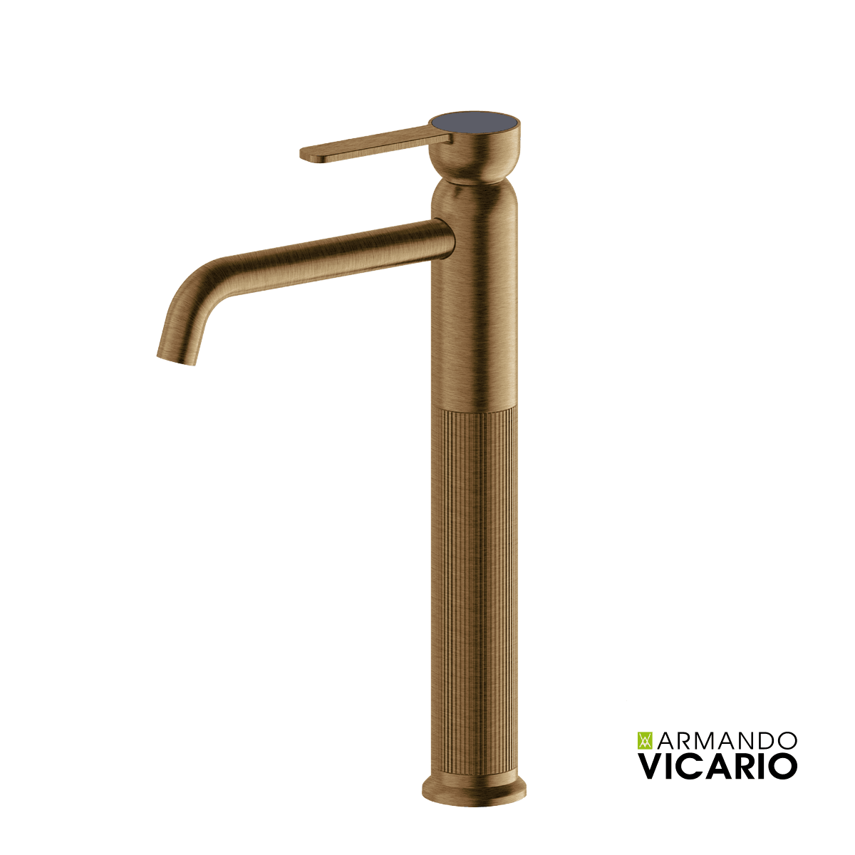 Μπαταρία Νιπτήρος Ψηλή Armando Vicario Lumiere 516041-221 Antique Brass
