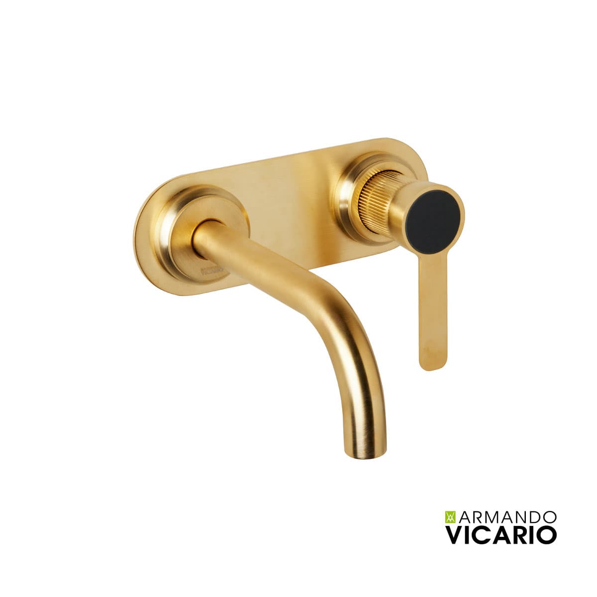 Μπαταρία Νιπτήρος Εντοιχισμού Armando Vicario Lumiere 516045-201 Gold Brushed
