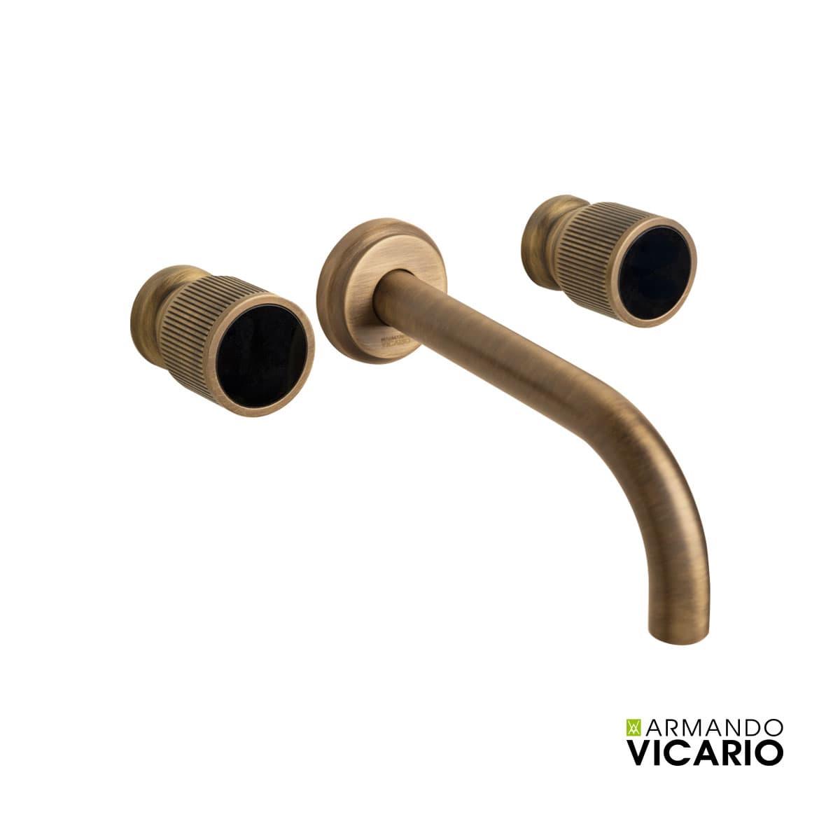 Μπαταρία Νιπτήρος Εντοιχισμού Armando Vicario Lumiere 516046-221 Antique Brass (3 οπών)