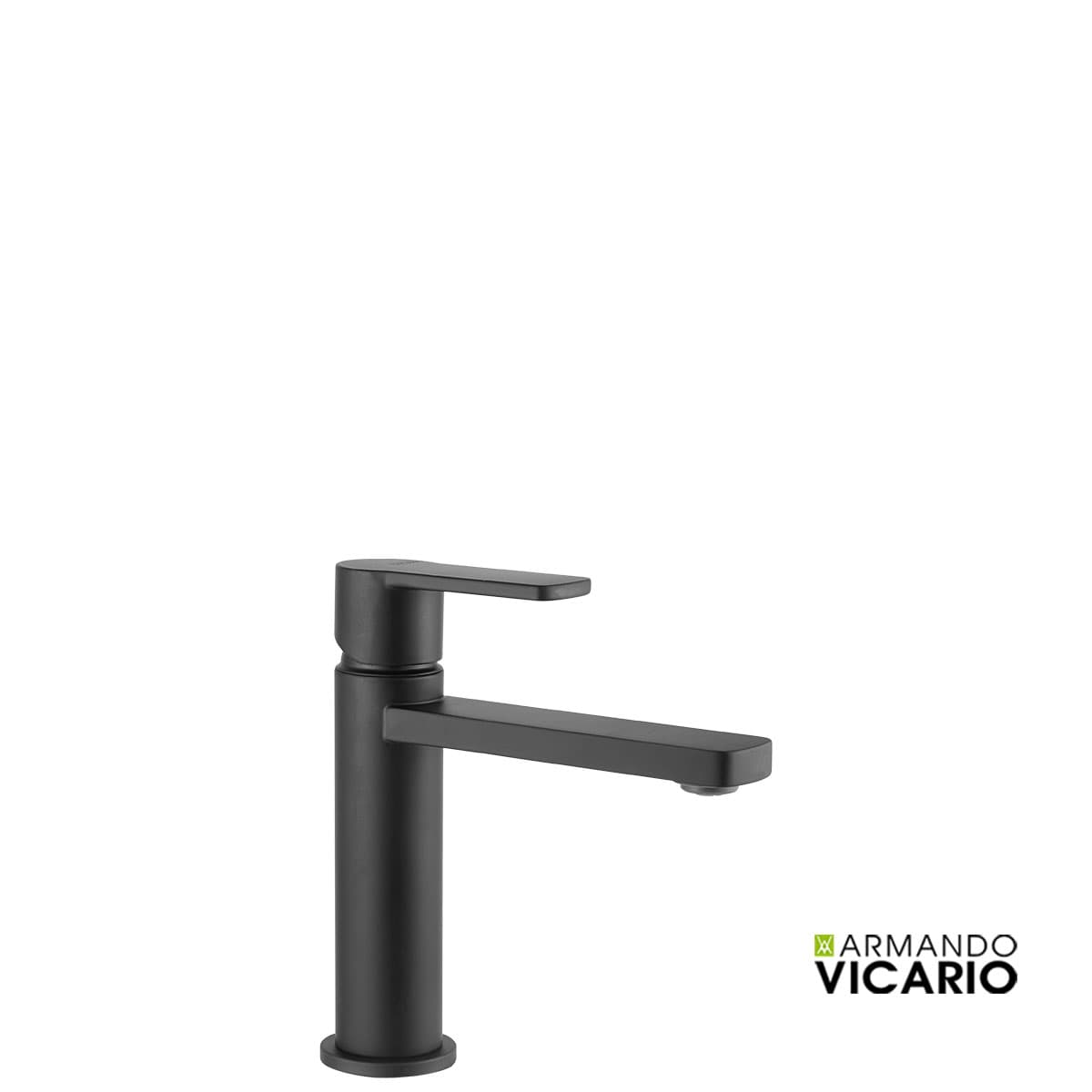 Μπαταρία Νιπτήρος Armando Vicario Glam 610010-400 Ματ Μαύρο