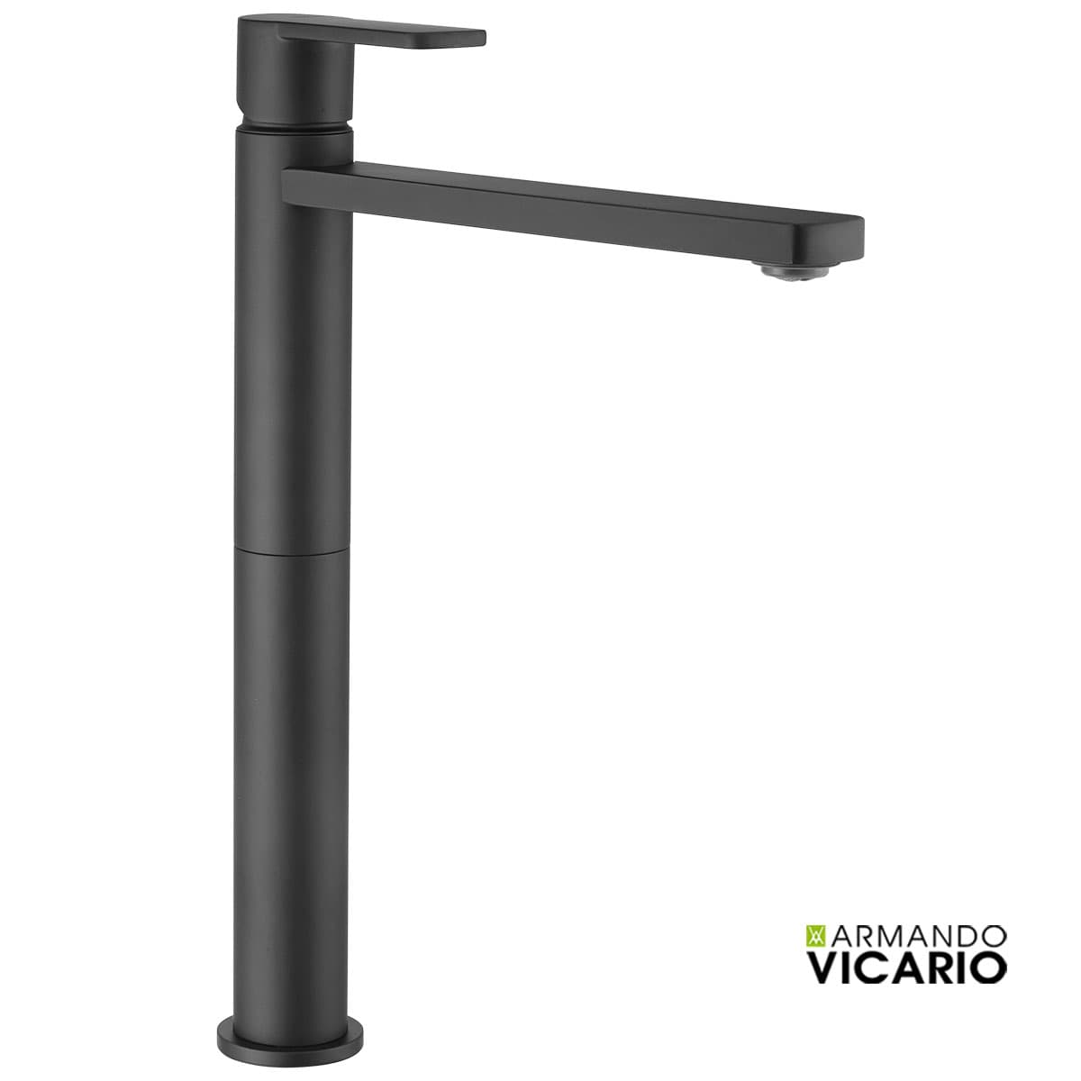 Μπαταρία Νιπτήρος Ψηλή Armando Vicario Glam 610041-400 Ματ Μαύρο
