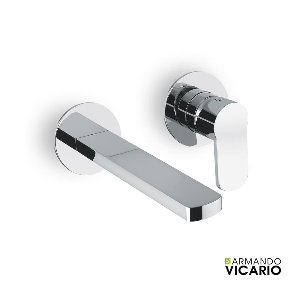 Μπαταρία Νιπτήρος Εντοιχισμού Armando Vicario Glam 610045-100 Χρώμιο