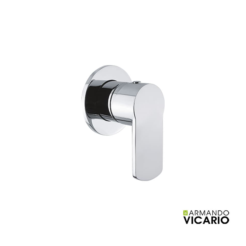Μίκτης Εντοιχισμού 1 εξόδου Armando Vicario Glam 610050-100 Χρώμιο