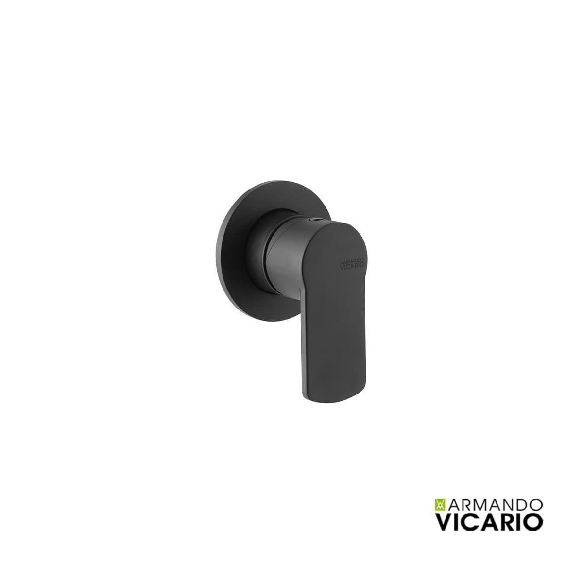 Μίκτης Εντοιχισμού 1 εξόδου Armando Vicario Glam 610050-400 Ματ Μαύρο