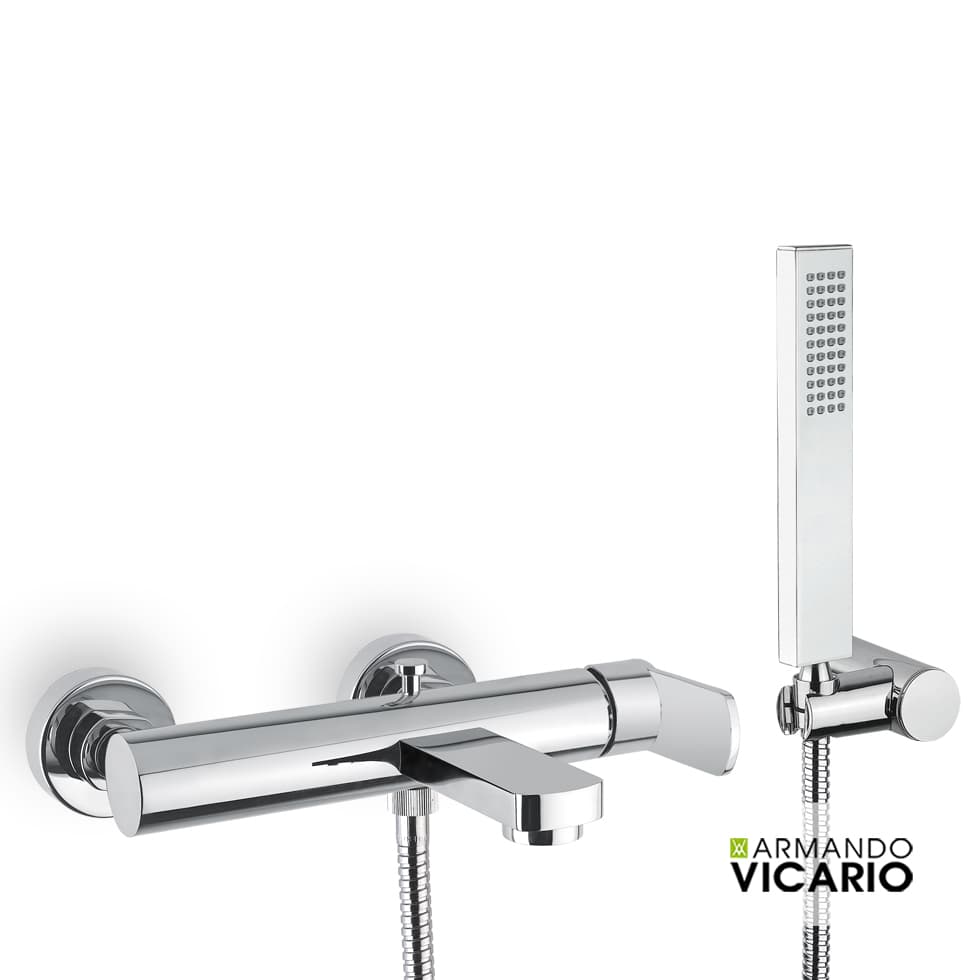 Μπαταρία Λουτρού Armando Vicario Glam 610100-100 Χρώμιο