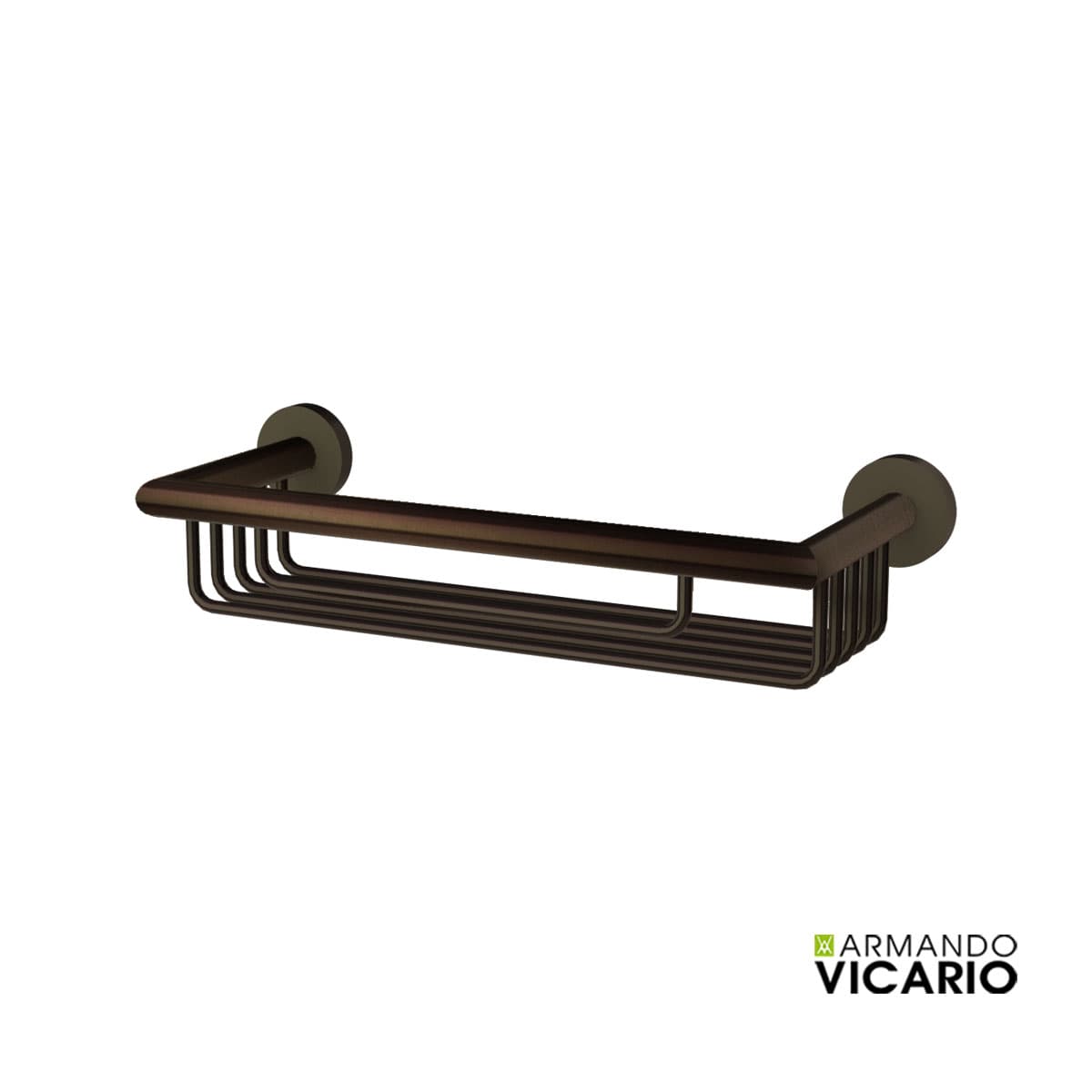 Σπογγοθήκη Armando Vicario Slim 900201-541 Tuscany Brass 34,8x13,2x9,9cm