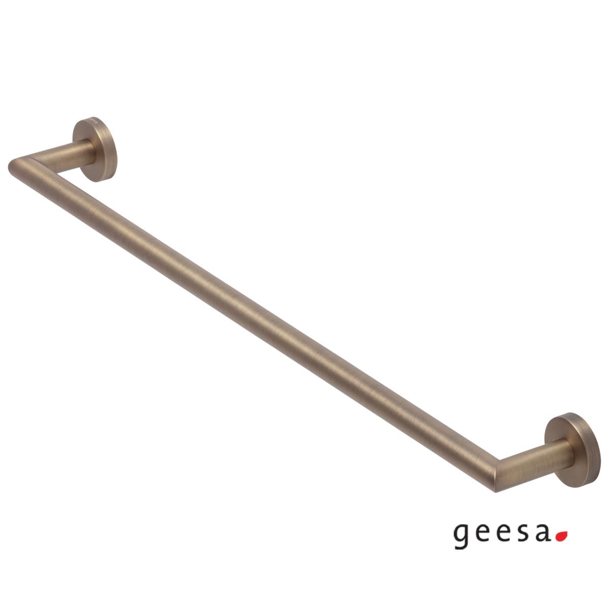 Πετσετοκρεμάστρα Geesa Nemox 6507-221 Antique Brass 64,8x7,4x4,8cm