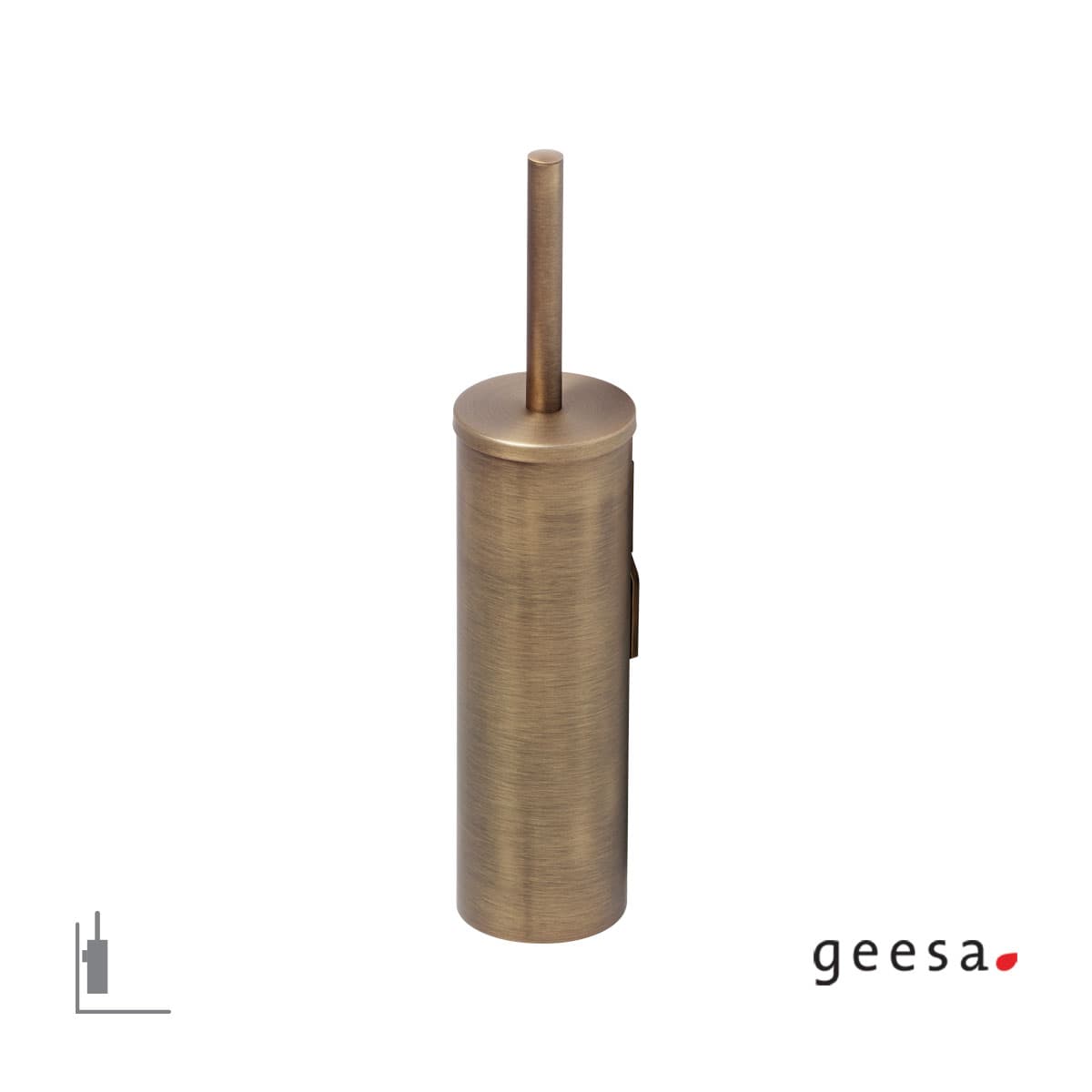 Πιγκάλ Επιτοίχιο Geesa Nemox 6511-221 Antique Brass Φ8x37cm