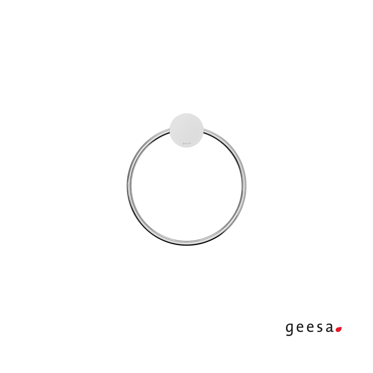 Κρίκος Πετσέτας Geesa Opal 7204-100 Χρώμιο 18,2x1,9x20,1cm