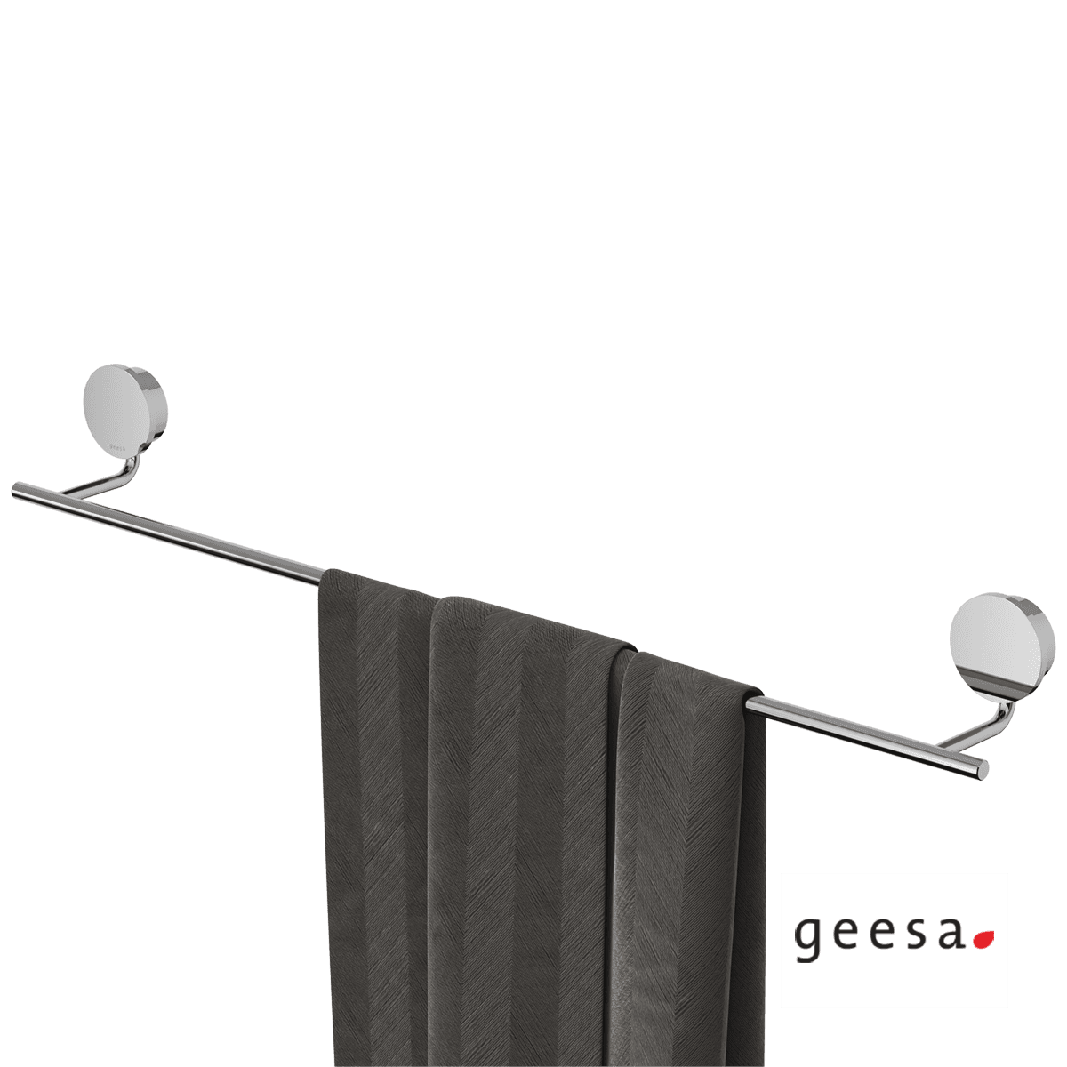 Πετσετοκρεμάστρα Geesa Opal 7207/60-100 Χρώμιο 66cm
