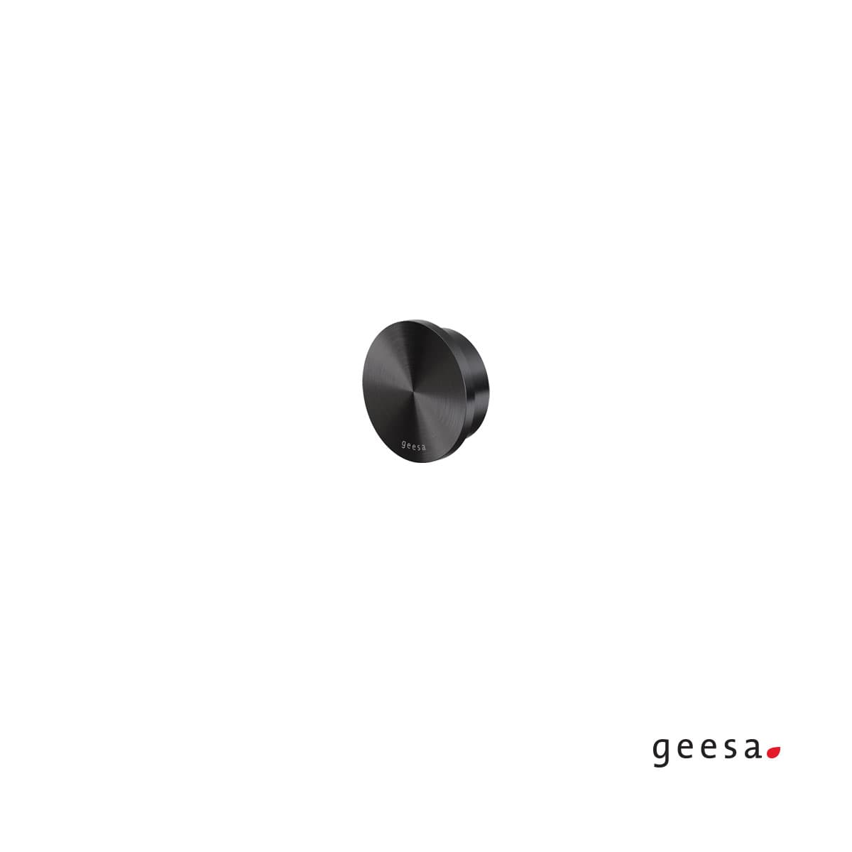 Άγκιστρο μονό Geesa Opal 7245-411 Black Brushed Φ5,4x1,9cm