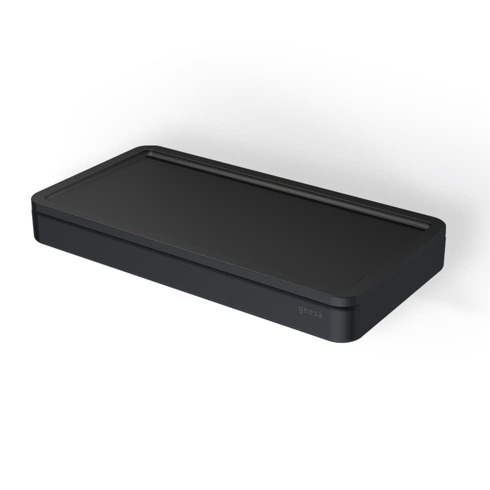 Εταζέρα Geesa Frame 8804-400 Ματ Μαύρο 21x10,8x2,5cm