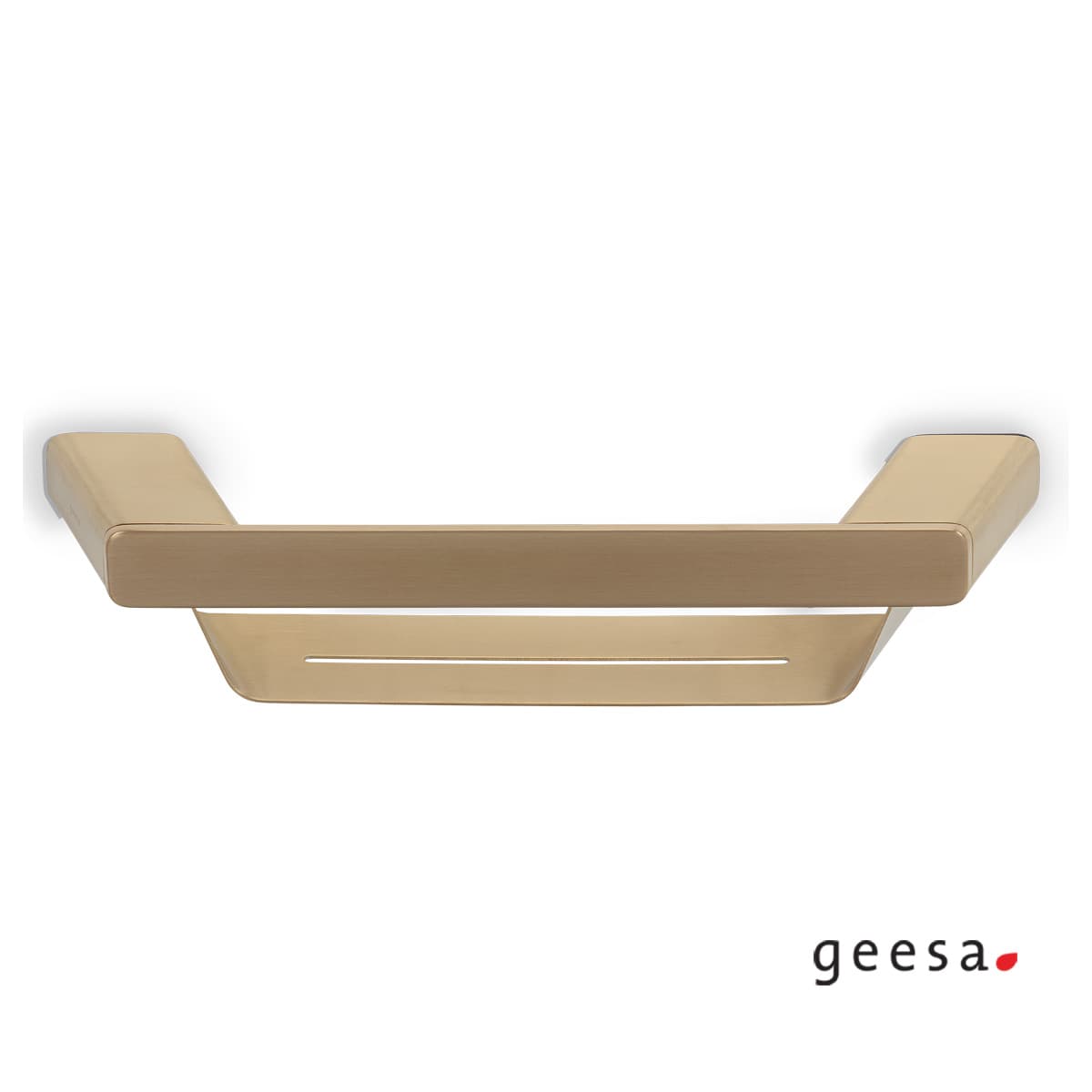Μπουκαλοθήκη Geesa Shift 9914-201 Brushed Gold 35x7,7x7cm