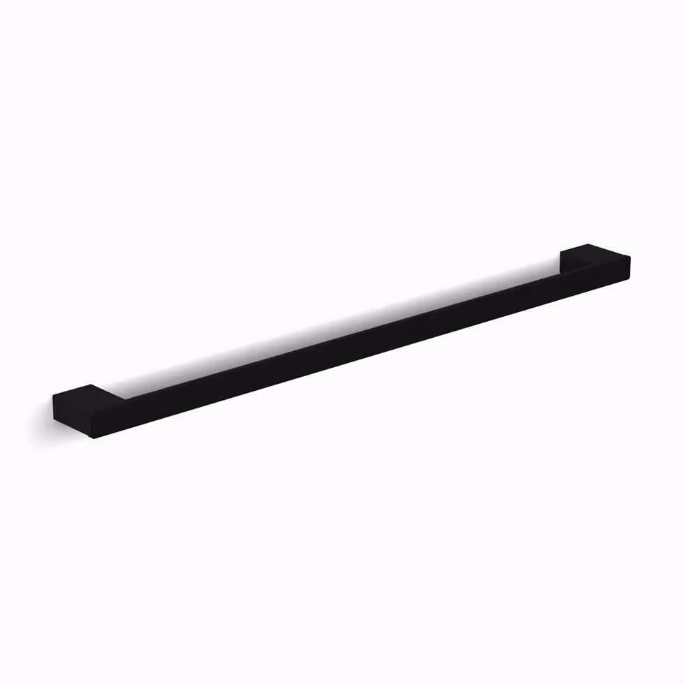Πετσετοκρεμάστρα Langberger 21123-01A-400 Ματ Μαύρο 64x6x2cm