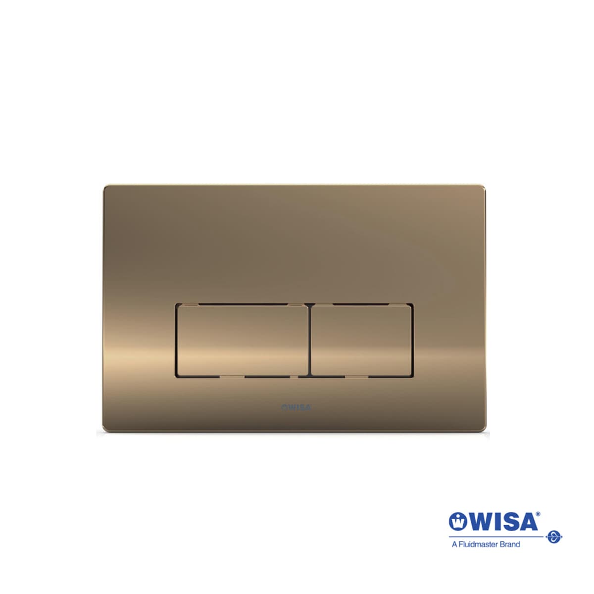 Πλακέτα χειρισμού easy-touch Wisa Key F092-811 Rose Gold Brushed PVD 24,7x16,5cm