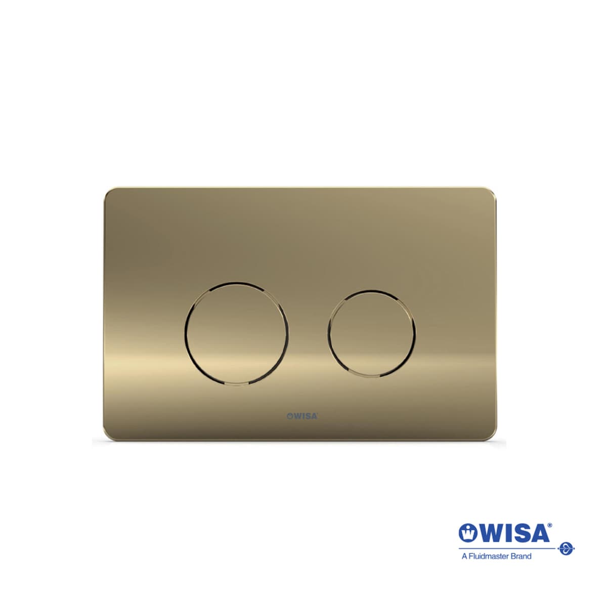 Πλακέτα χειρισμού easy-touch Wisa F099-211 Gold Brushed PVD 24,7x16,5cm