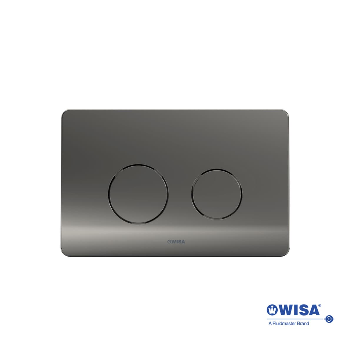Πλακέτα χειρισμού Circle Wisa PVD F099-411 Black Brushed 24,7x16,5cm