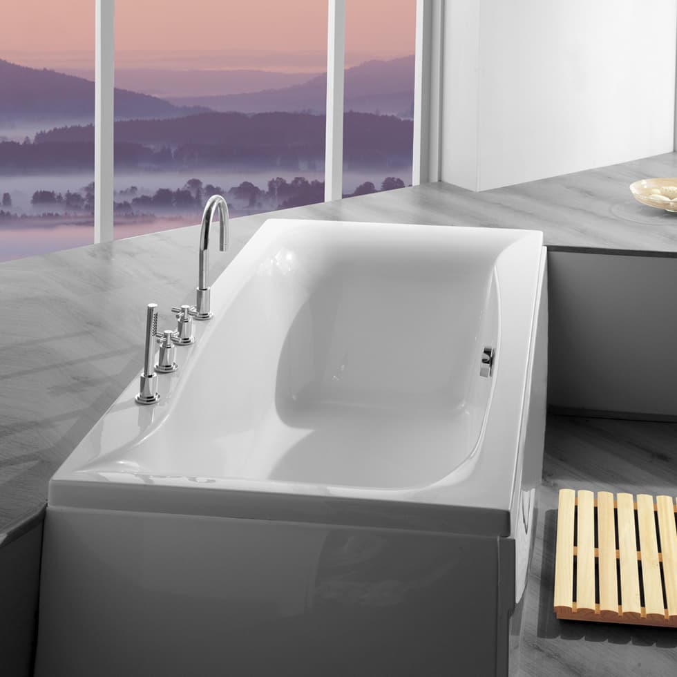 Μπανιέρα ευθύγραμμη Carron Linea 400-431C Λευκό 190x90cm