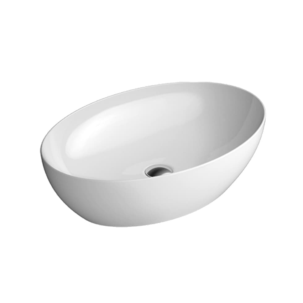 Νιπτήρας επιτραπέζιος GSI Pura 8842-300 Λευκό 60x42