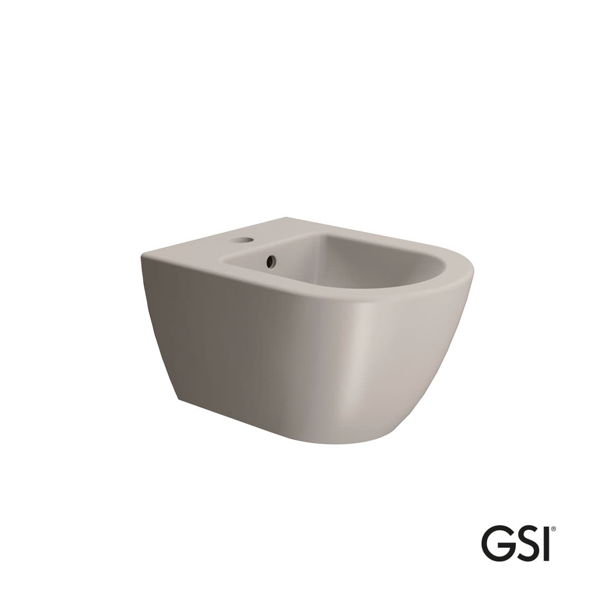 Μπιντέ Κρεμαστός GSI Pura 8864-440 Tortora 36x50cm