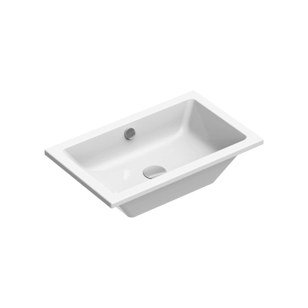Νιπτήρας υποκαθήμενος GSI Kube 89539-300 Λευκό 60x37